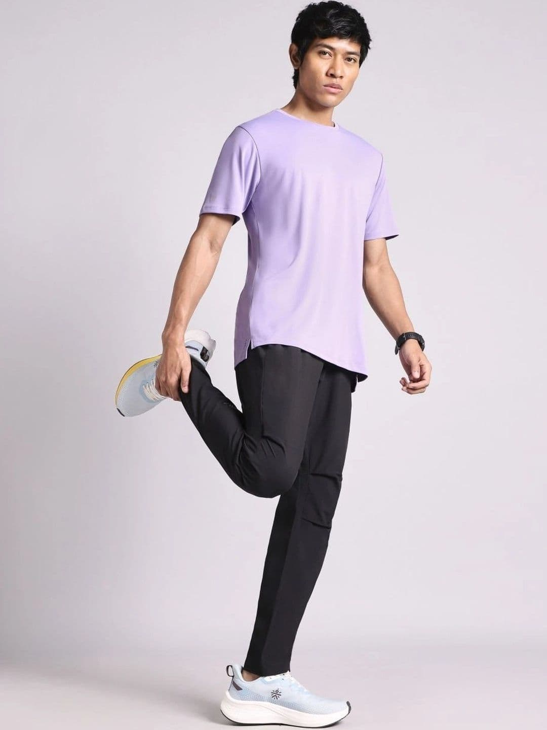 CULT Men Purple Running Essential T-shirt thumbnail 6