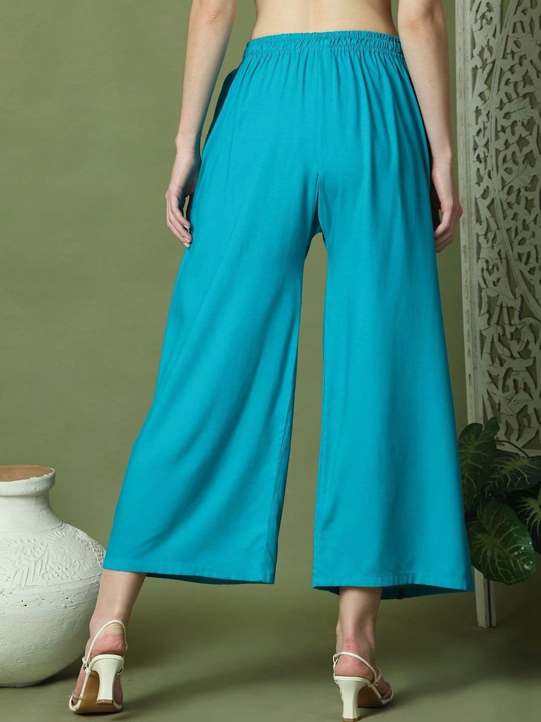KALINI Women 2 Ethnic Palazzos thumbnail 6