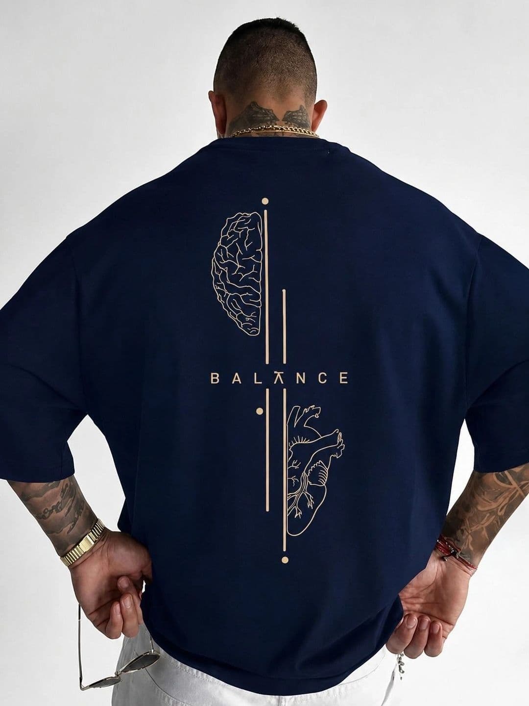 Moda Rapido Men Printed Drop-Shoulder Sleeves T-shirt - view 1