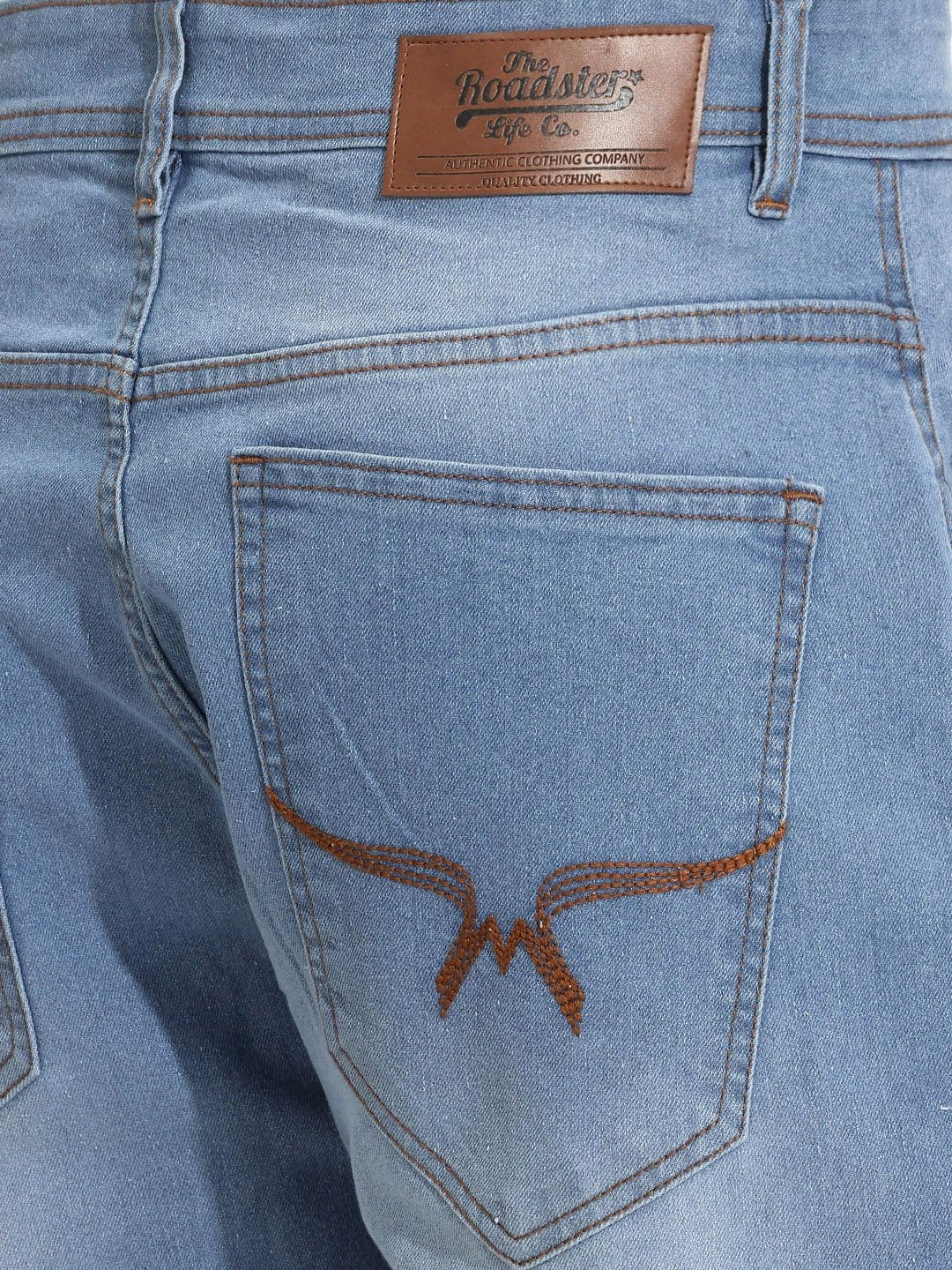 The Roadster Life Co. Men Relaxed Fit Stretchable Jeans thumbnail 4