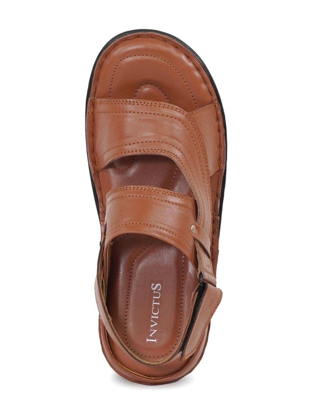 INVICTUS Men Leather Comfort Sandals thumbnail 2