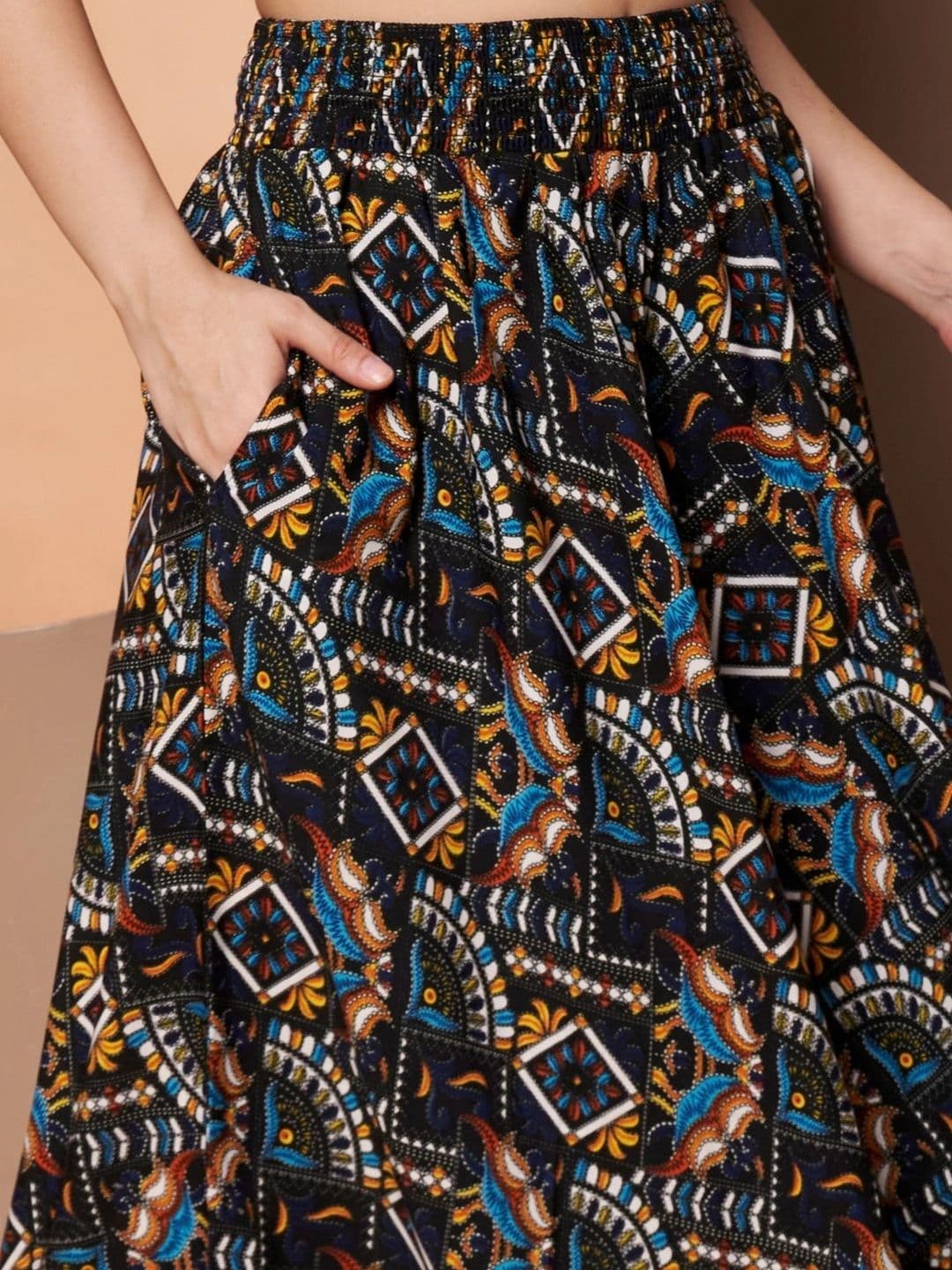 CORSICA Women Ethnic Motifs Printed Ethnic Palazzos thumbnail 5
