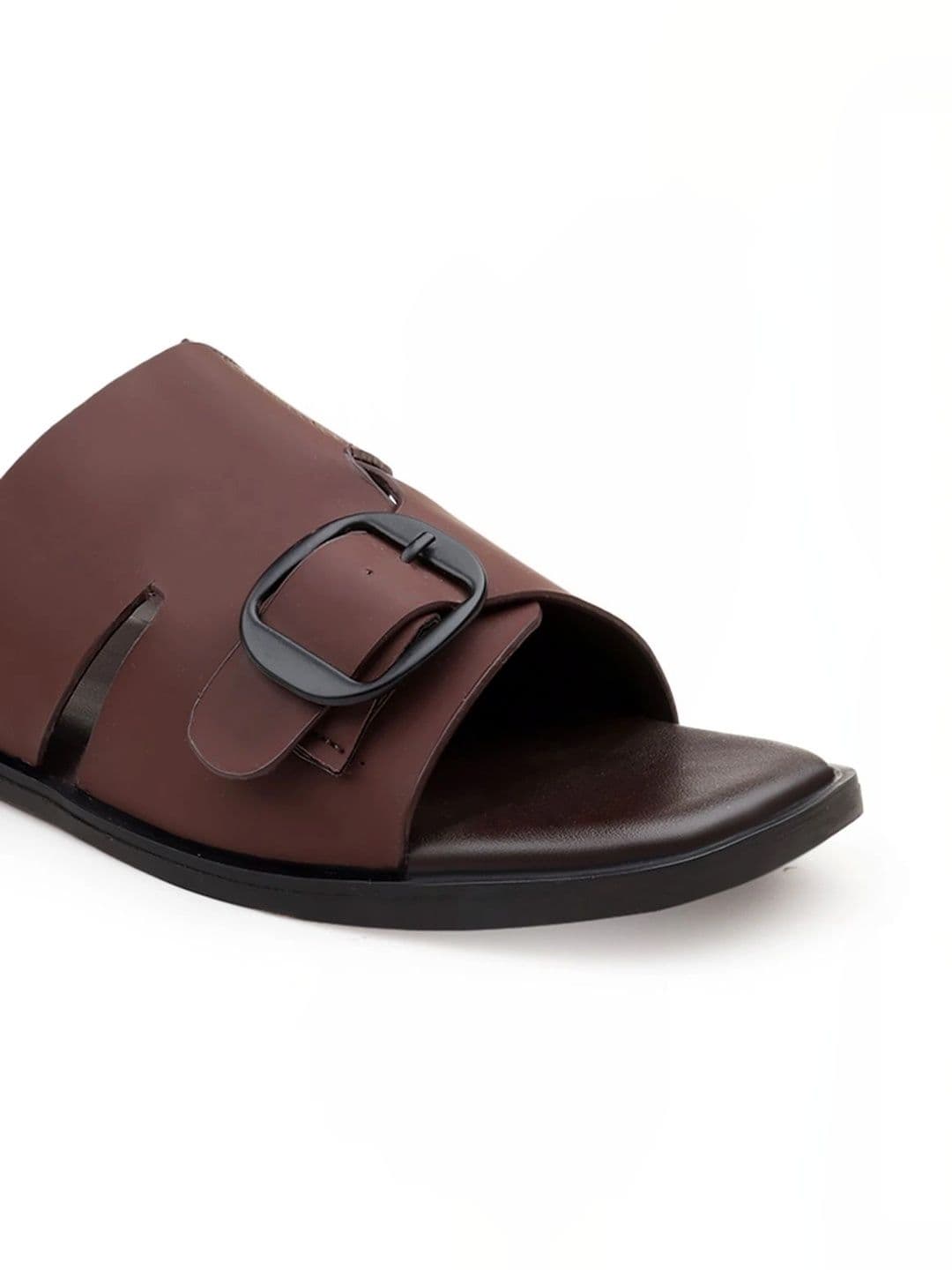 Roadster Men Leather Shoe-Style Sandals thumbnail 5