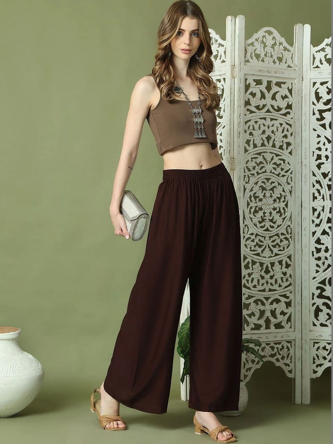 KALINI Women 2 Ethnic Palazzos thumbnail 3