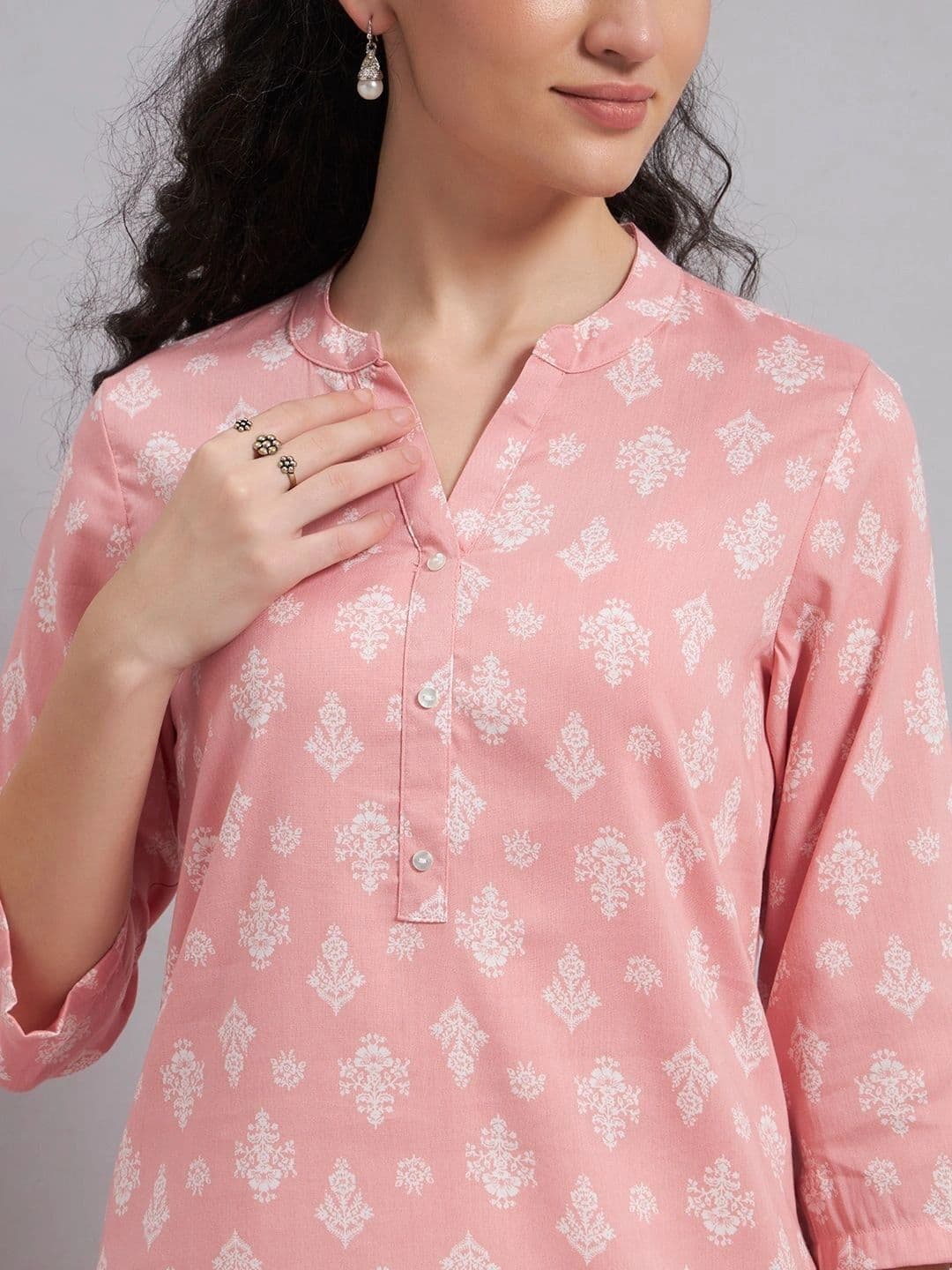 Sand Dunes Women Ethnic Motifs Printed Kurta thumbnail 4