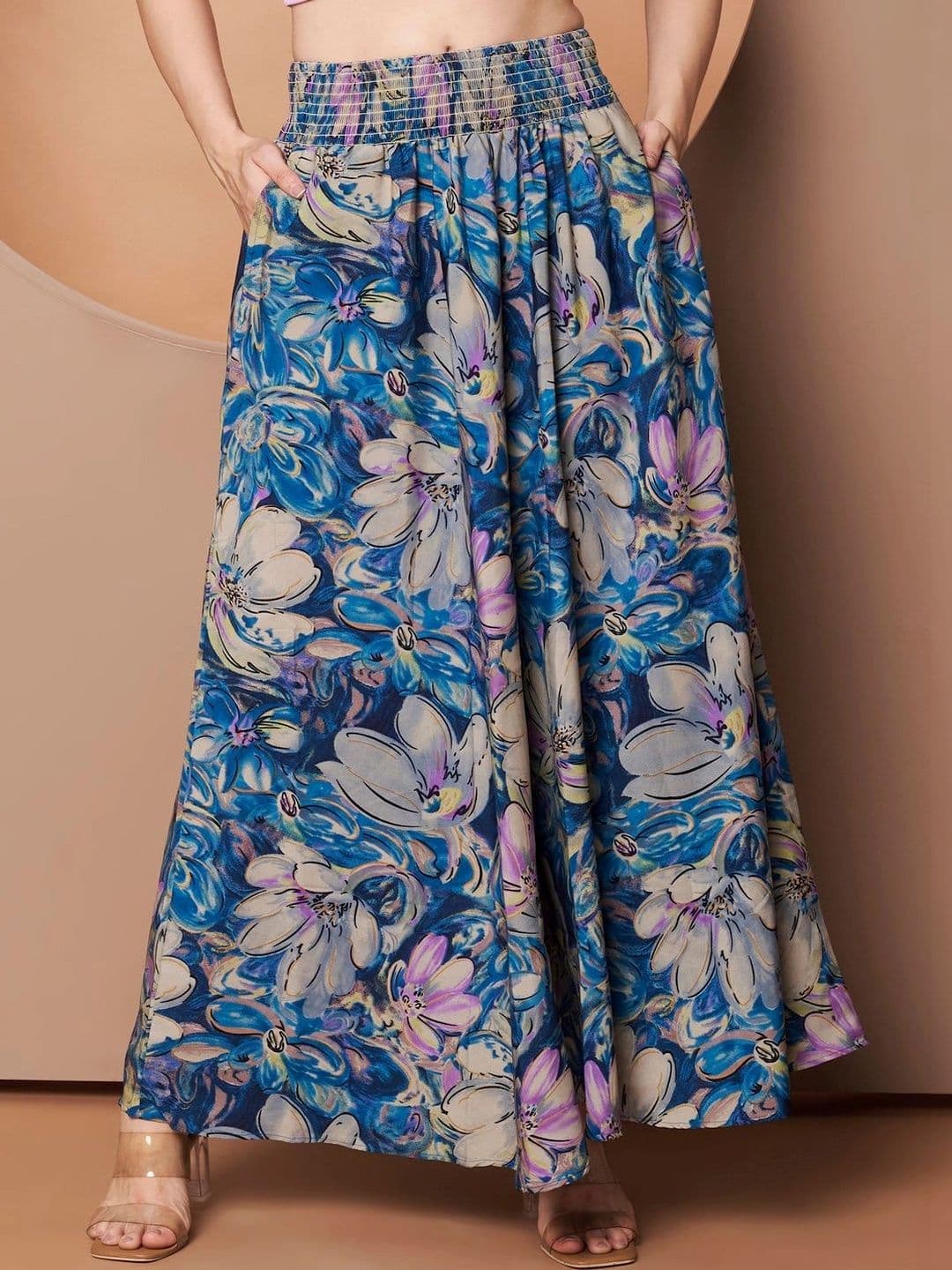 CORSICA Women Floral Printed Palazzos thumbnail 6