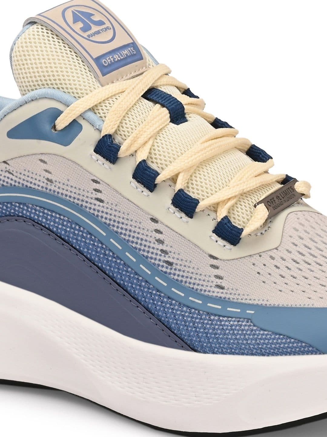 OFF LIMITS Apex Beige Mesh Running Shoes thumbnail 4
