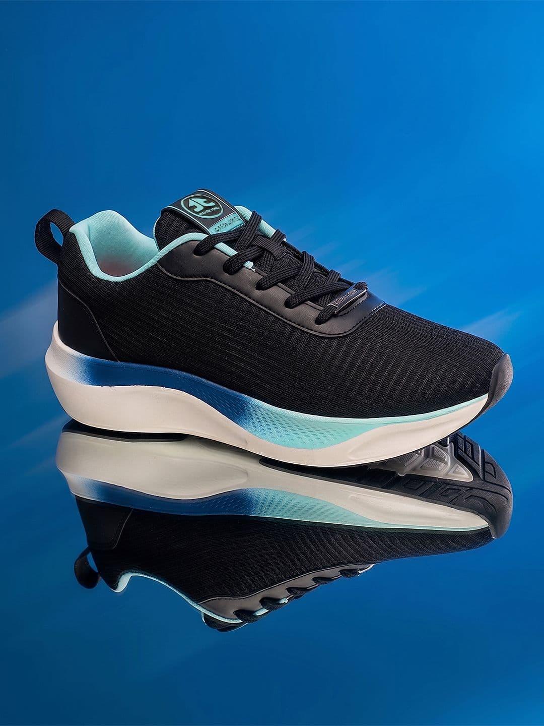 OFF LIMITS Orm Black Mesh Running Shoes - view 1
