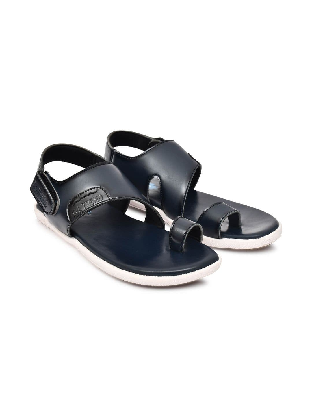 G L Trend Men's Blue Casual Comfort Open Toe Slip-On Sandals thumbnail 7