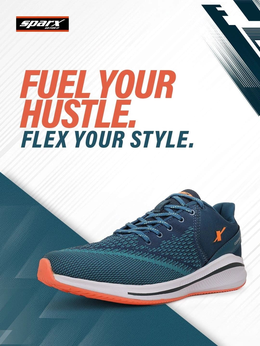 Sparx Men Mesh Sports Non-Marking Shoes thumbnail 6