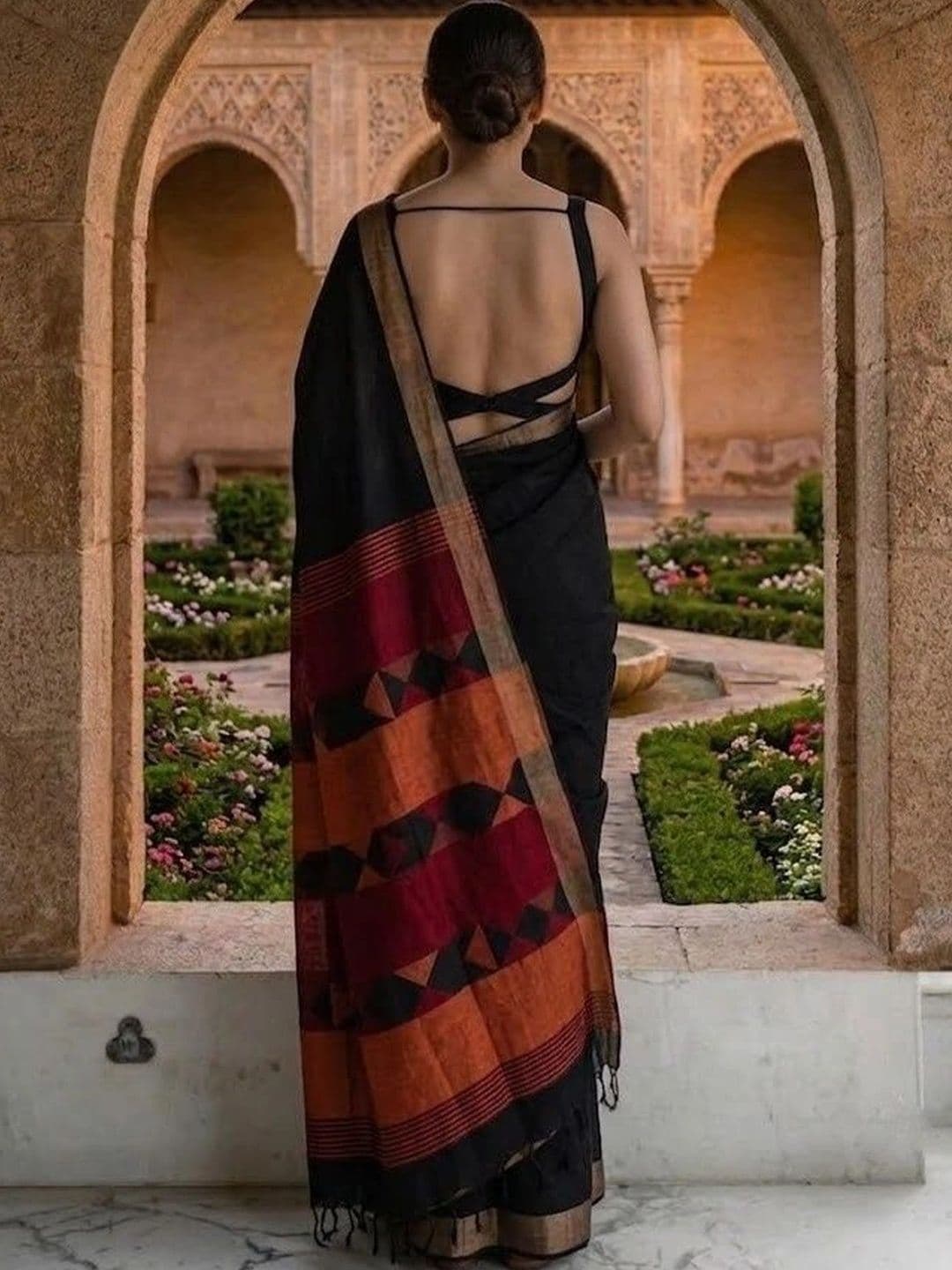 Vmdesigns Woven Design Zari Art Silk Banarasi Saree thumbnail 5