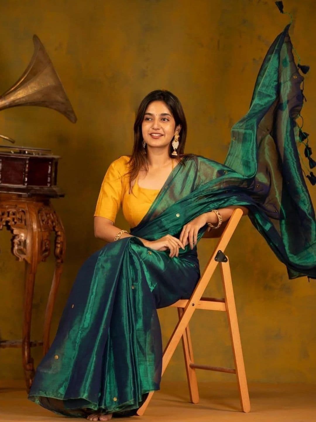 MRITTIKA LOOMS Pure Cotton Saree thumbnail 3