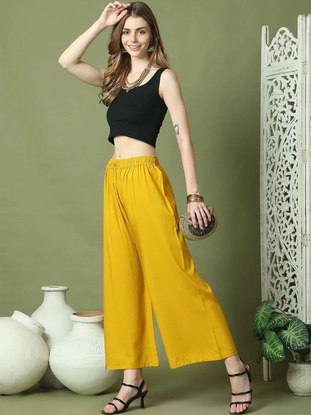 KALINI Women 2 Ethnic Palazzos thumbnail 4
