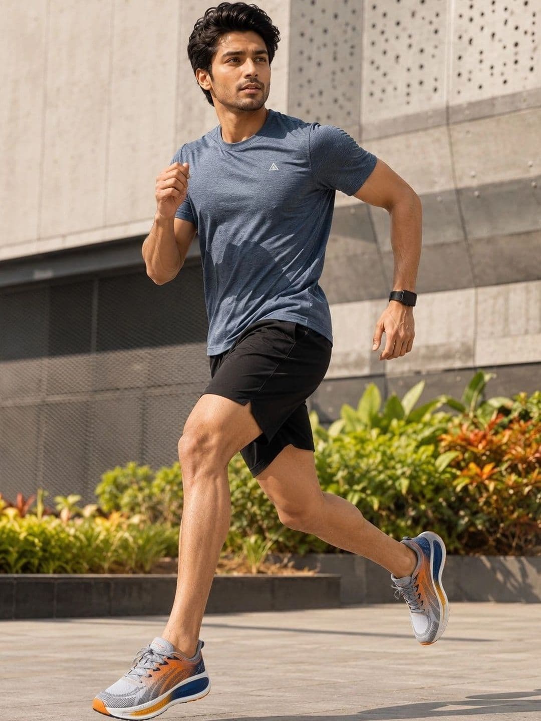 Allen Cooper Men Mesh Running Shoes thumbnail 2