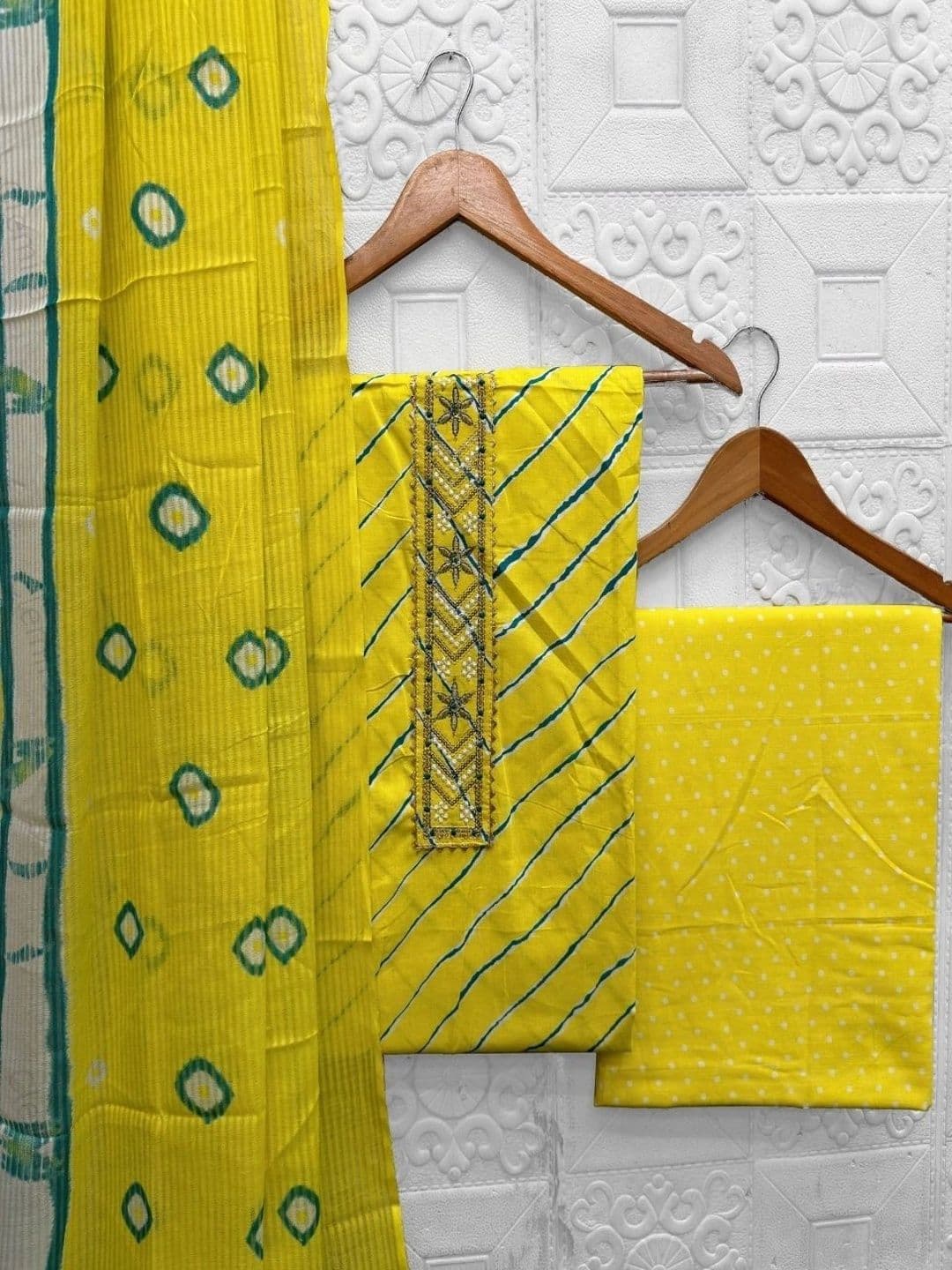 CLEMIRA Printed Pure Cotton Unstitched Dress Material - view 1