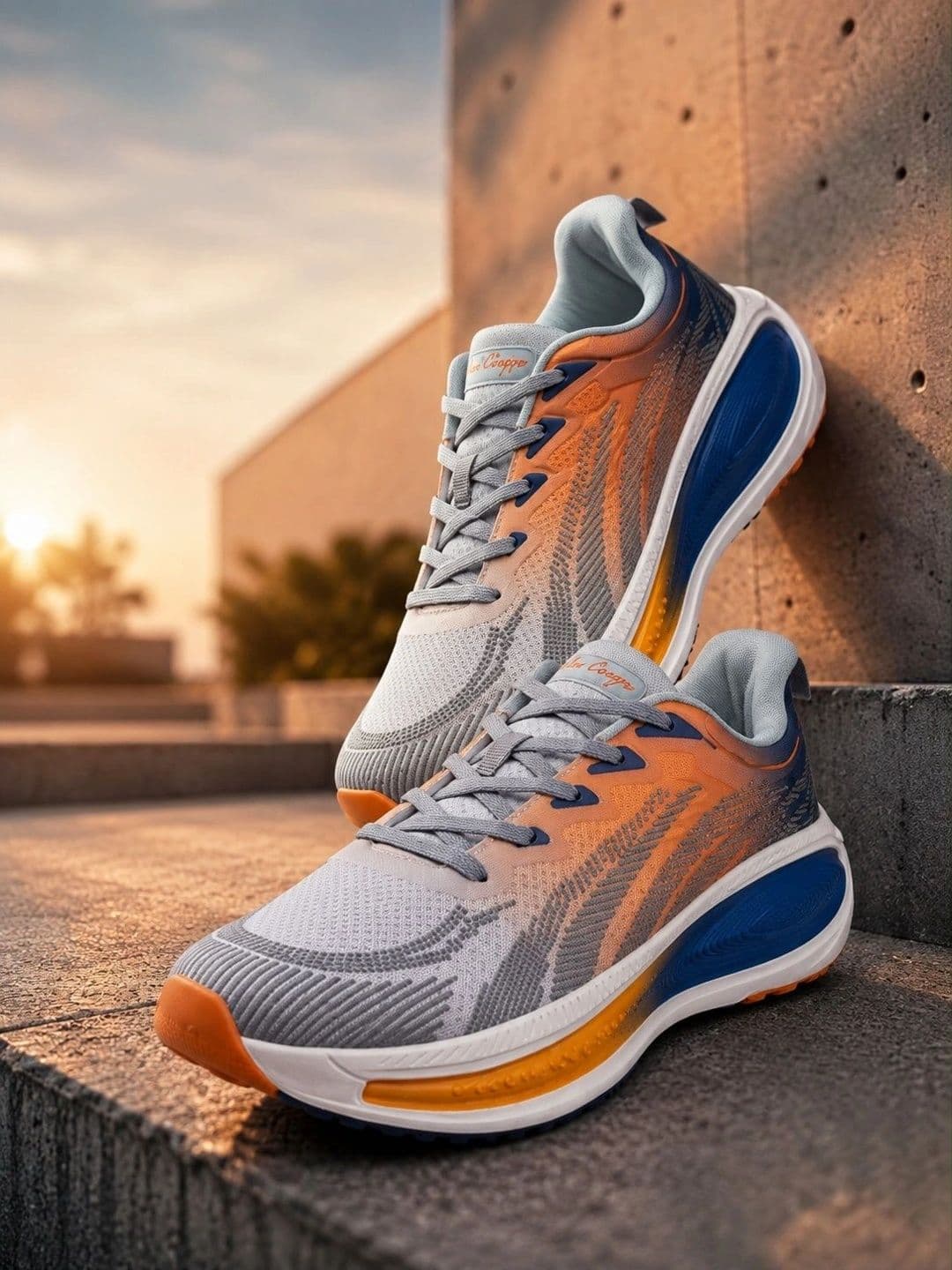 Allen Cooper Men Mesh Running Shoes - view 1