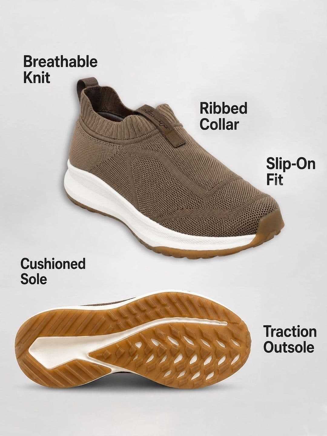 Allen Cooper Men Lightweight Running Shoes thumbnail 7