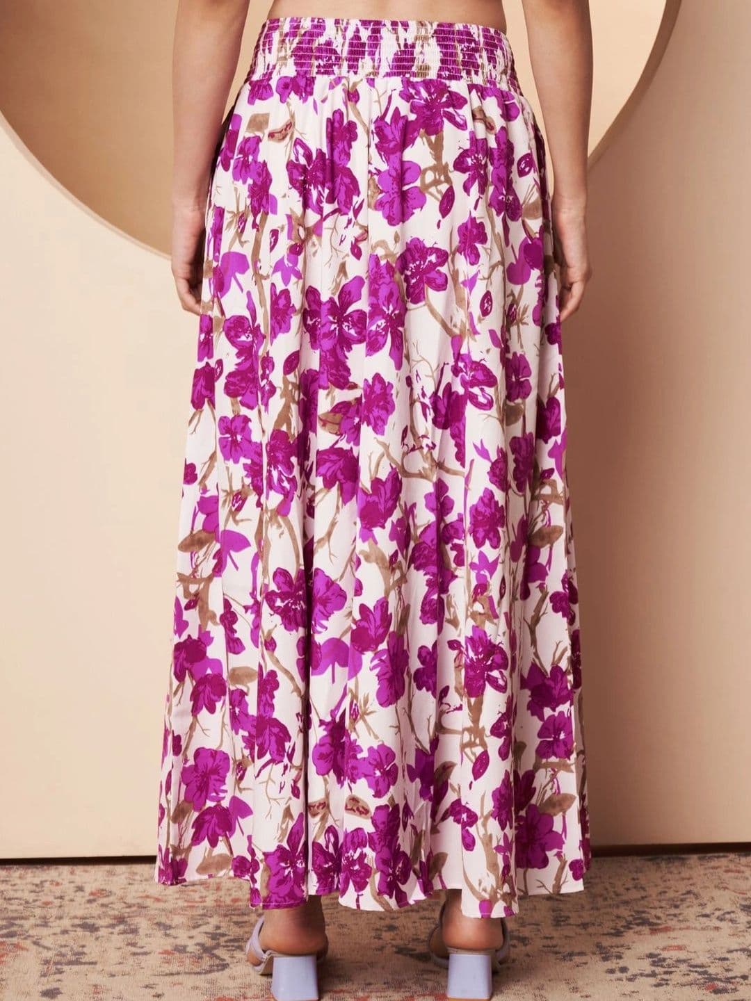CORSICA Women Floral Printed Palazzos thumbnail 3