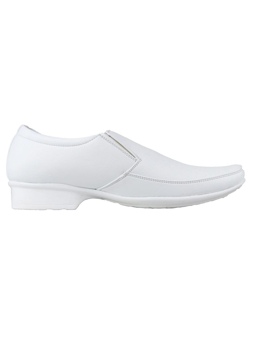 HikBi Men Leather Pointed Toe Formal Slip-Ons thumbnail 3