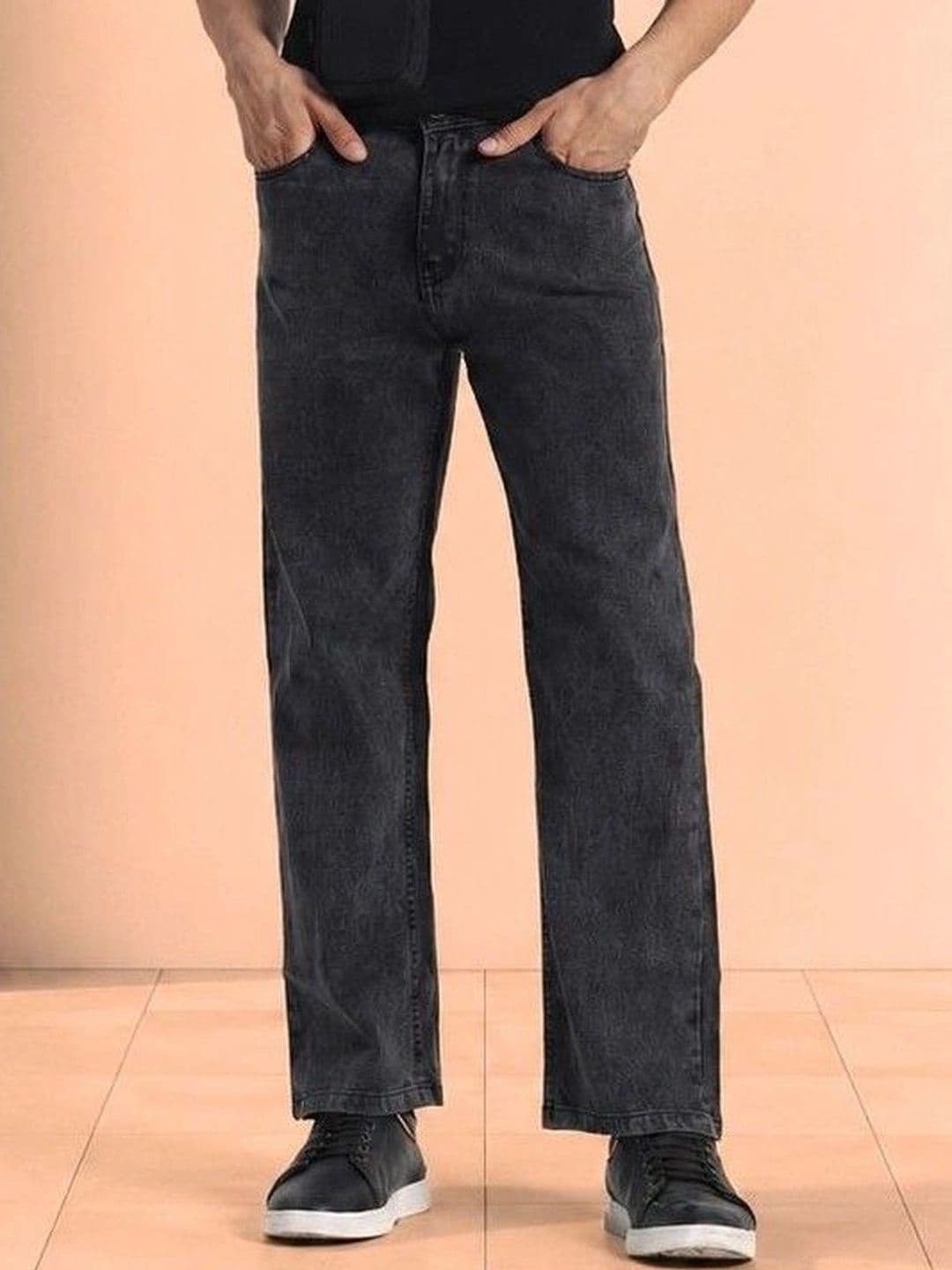 SYNZO Men Comfort Relaxed Fit Mid-Rise Jeans - view 1