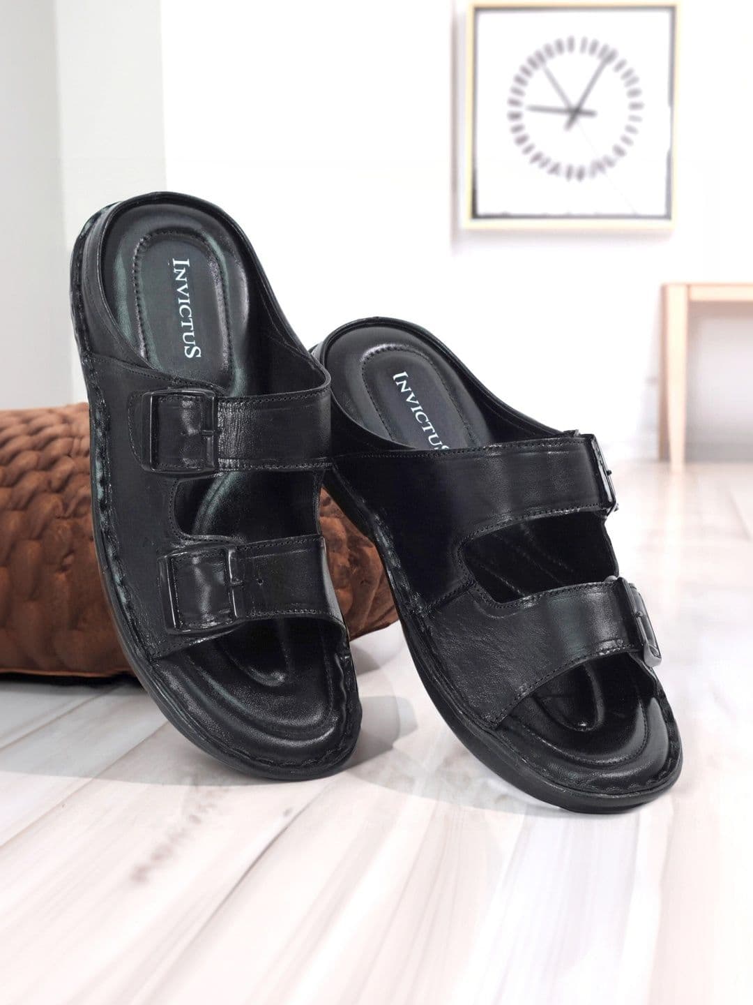 INVICTUS Men Leather Comfort Sandals - view 1