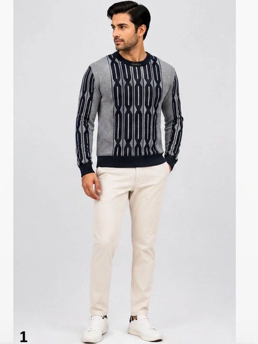 Grand Line Men Printed Pullover thumbnail 2