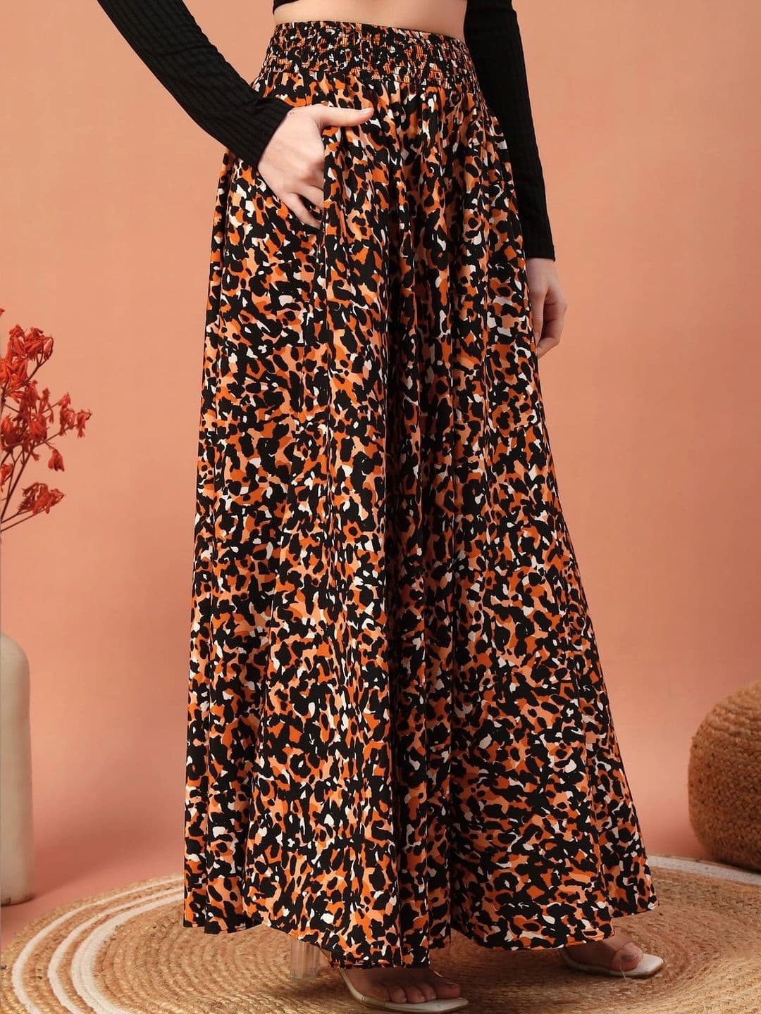 CORSICA Women Animal Printed Palazzos thumbnail 5