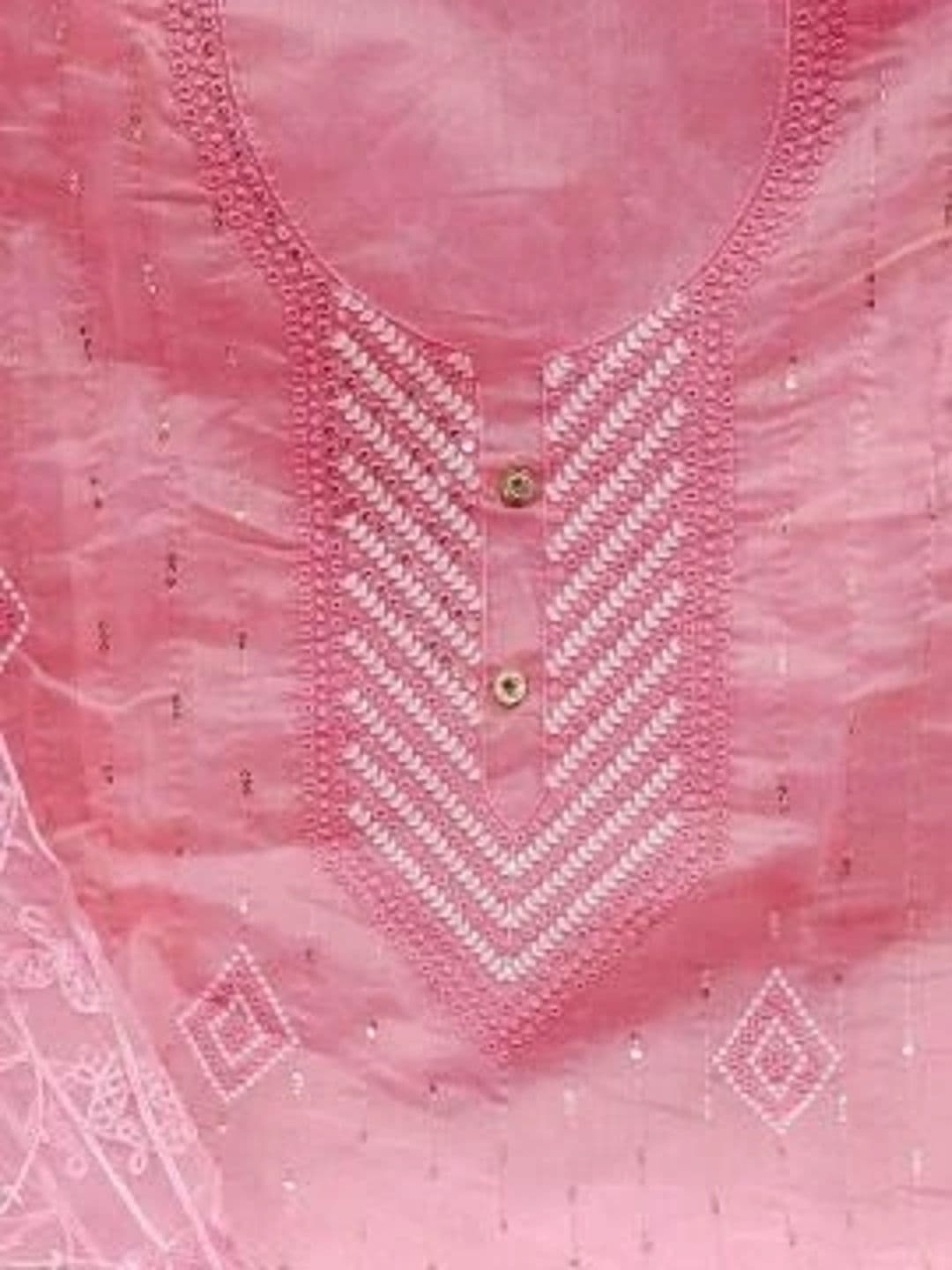 CLEMIRA Embroidered Pure Cotton Unstitched Dress Material thumbnail 2