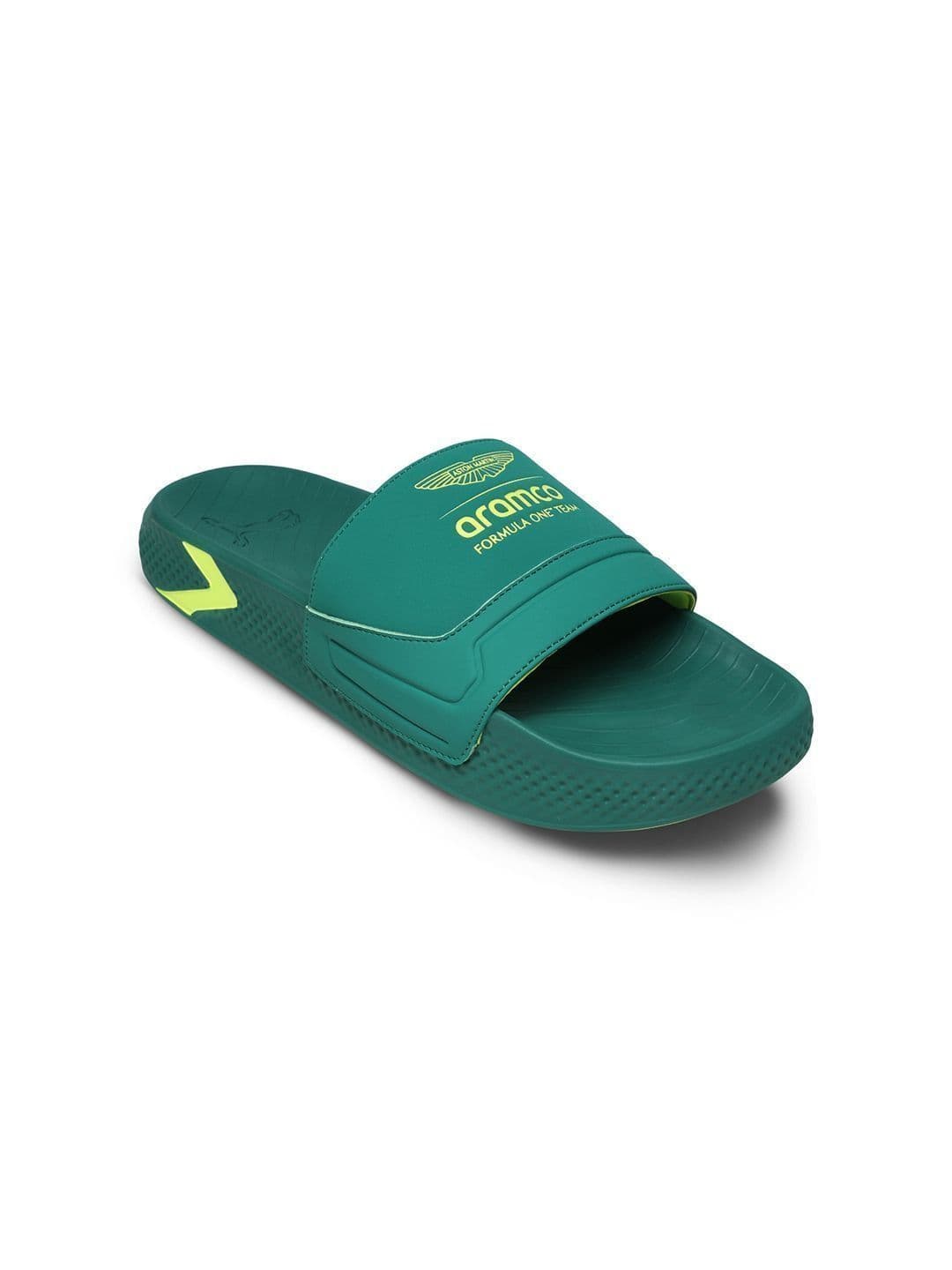 Puma Aston Martin F1 SoftridePro Leadpuff Men's Slides - view 1