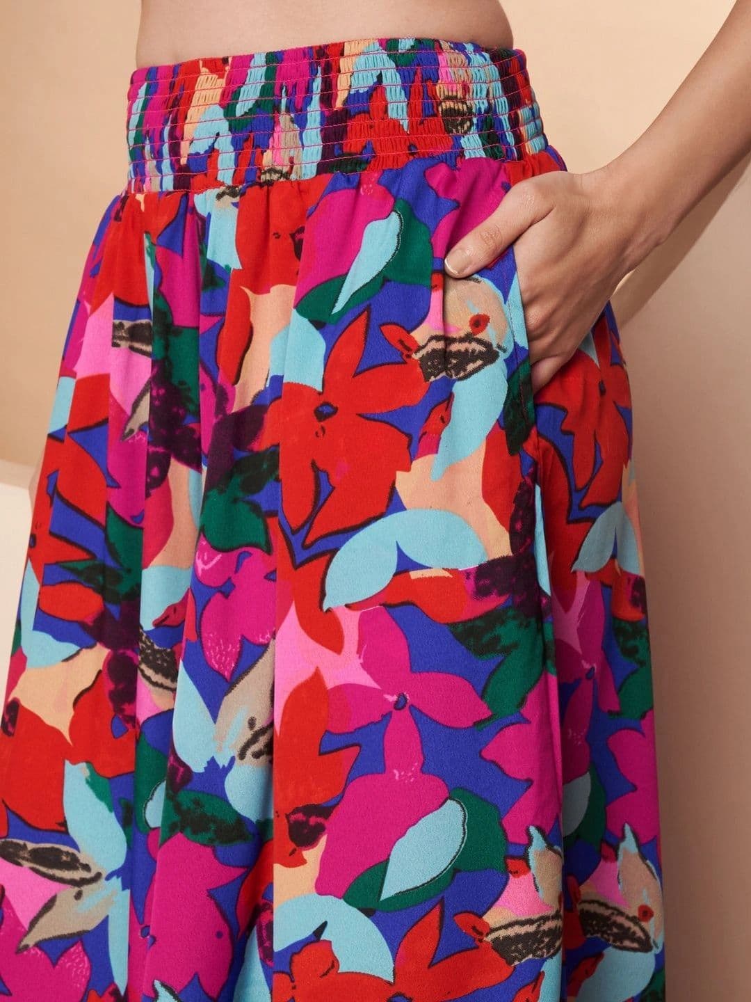 CORSICA Women Floral Printed Ethnic Palazzos thumbnail 5