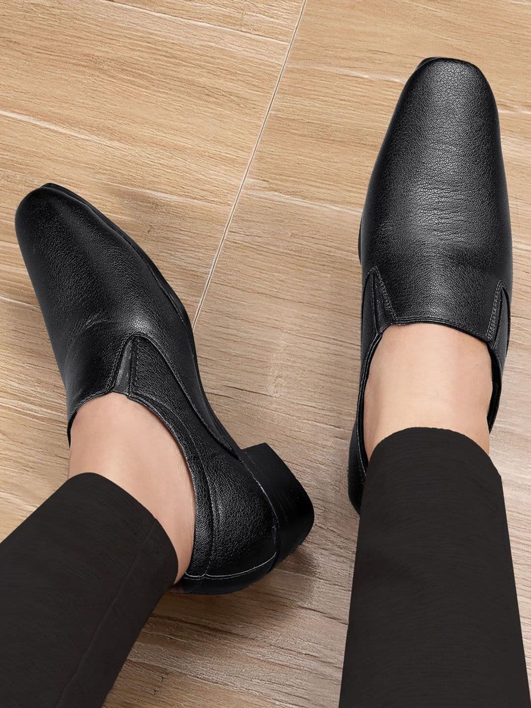 Bxxy Men Blocked Heeled Formal Slip-Ons Shoes - view 1