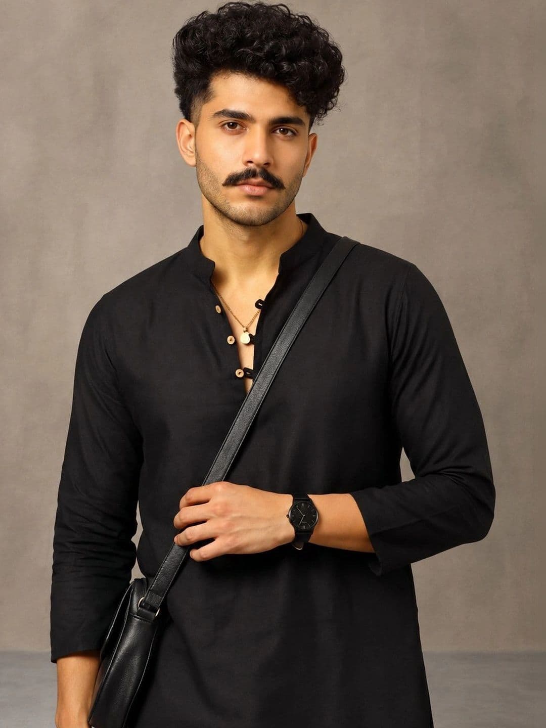 Navibhu Men regular cottan  Kurta thumbnail 5