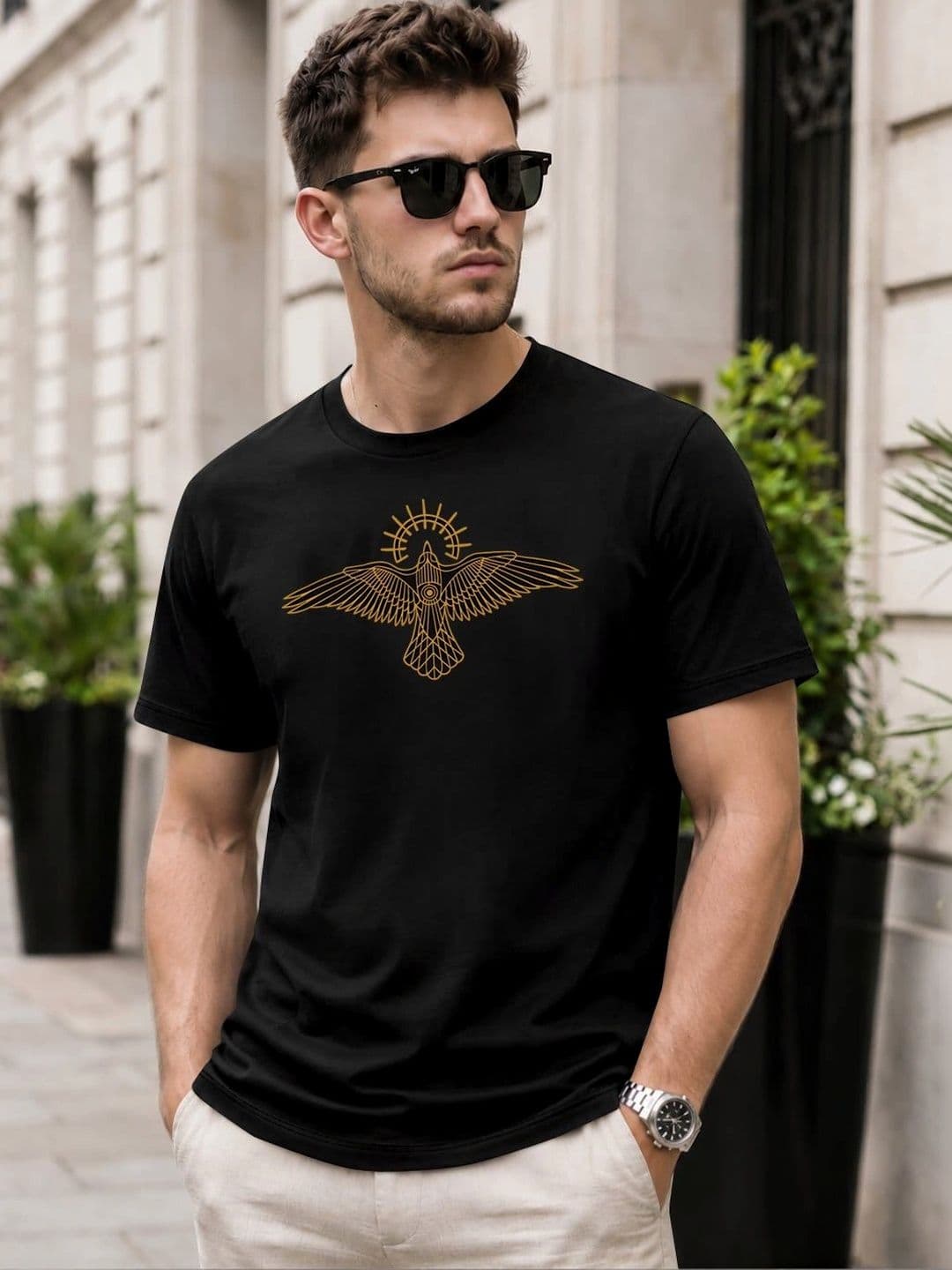 KAJARU Men Printed T-shirt - view 1