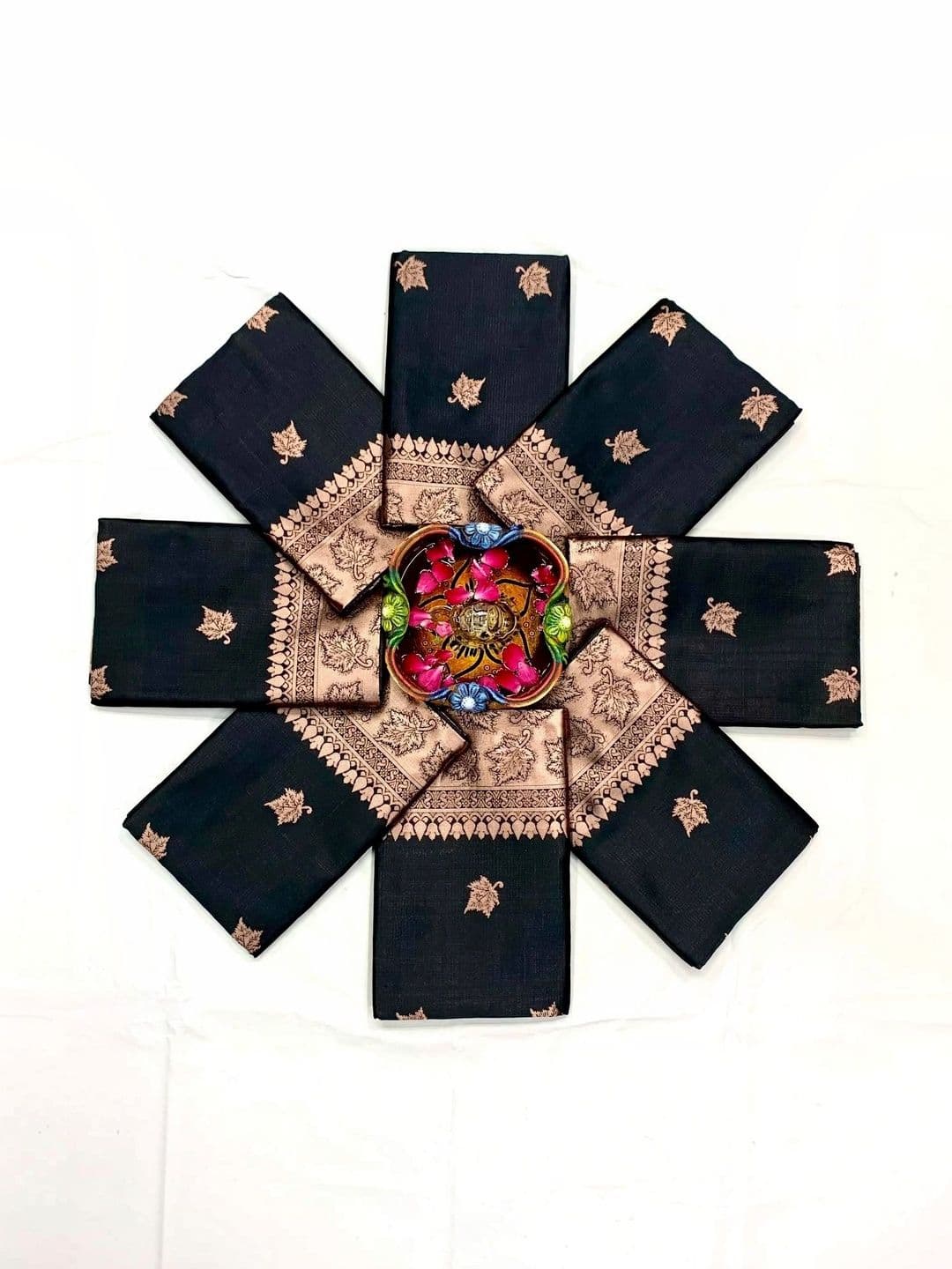 AwadhiCraft Woven Design Zari Art Silk Banarasi Saree thumbnail 4