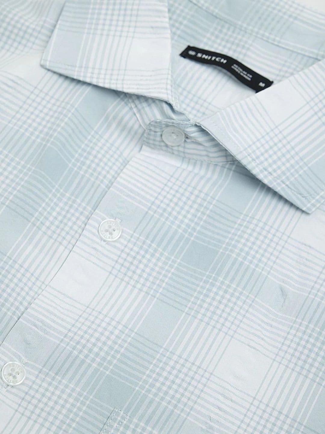 Snitch Men Checked Casual Shirt thumbnail 7
