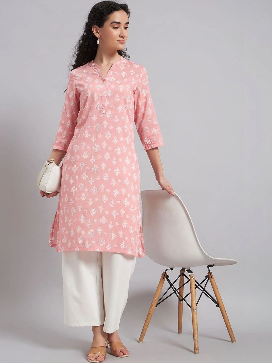 Sand Dunes Women Ethnic Motifs Printed Kurta thumbnail 2