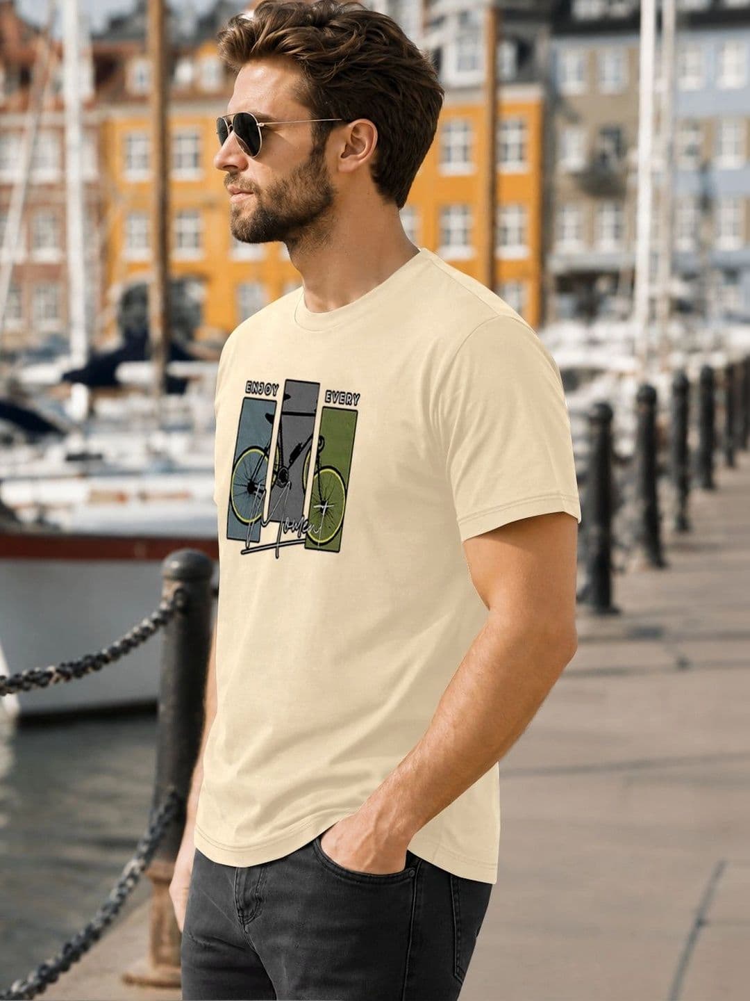 MODALEN Men Printed T-shirt thumbnail 2