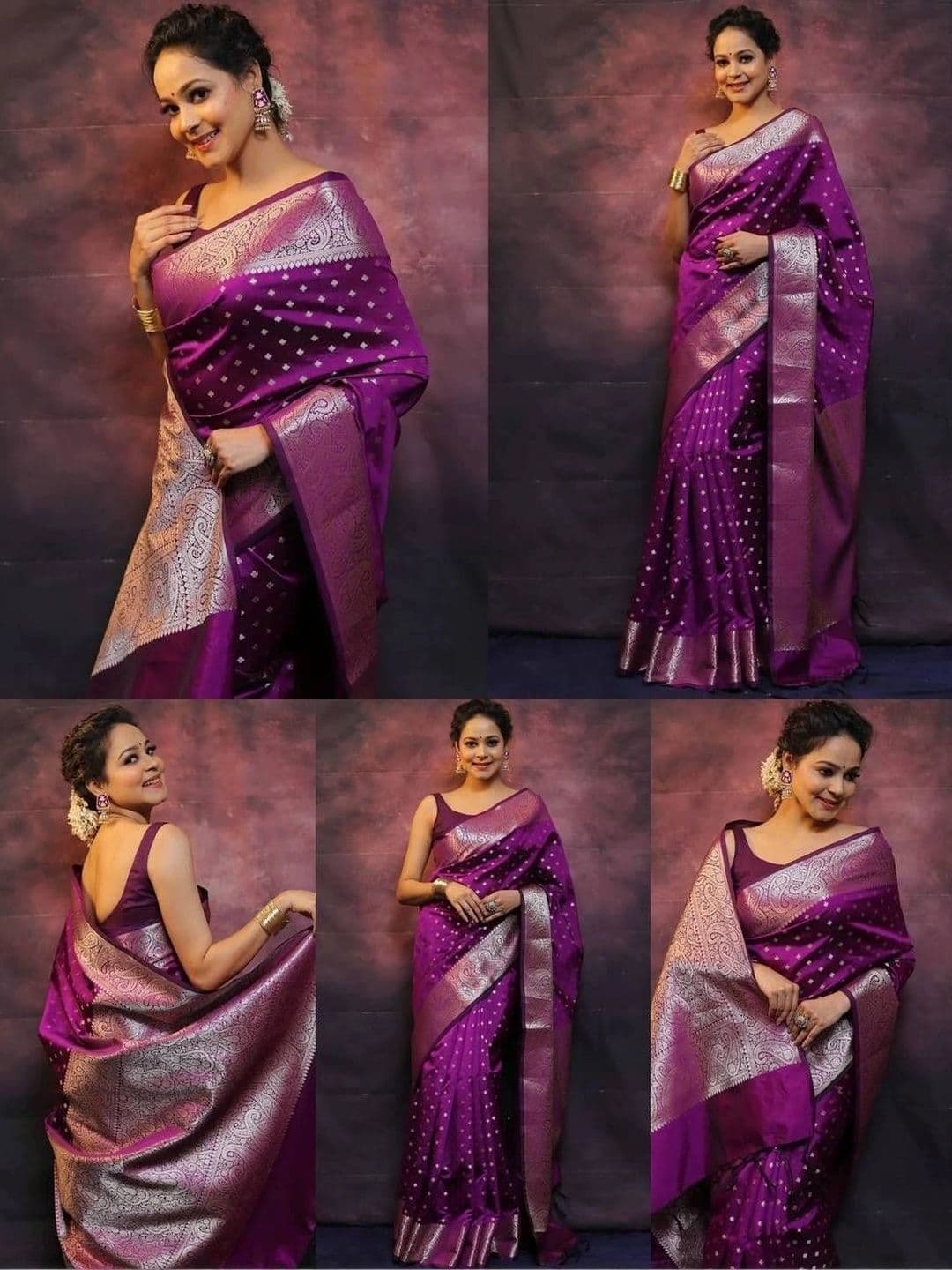 Eecoo Woven Design Zari Art Silk Banarasi Saree thumbnail 6