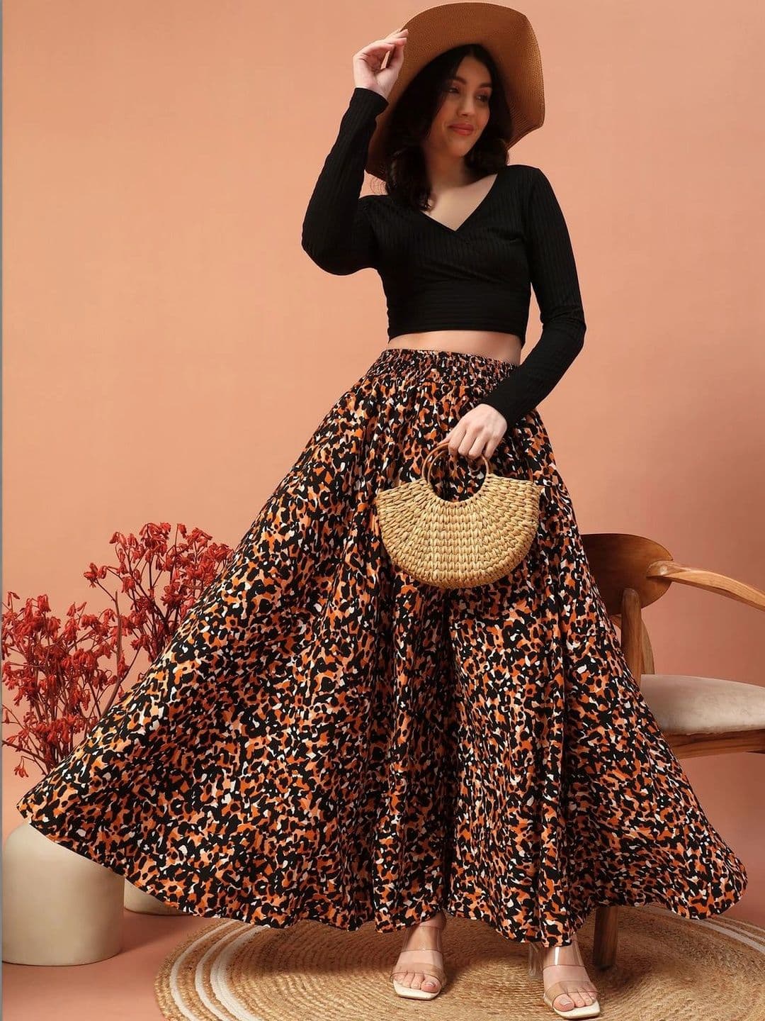 CORSICA Women Animal Printed Palazzos thumbnail 3
