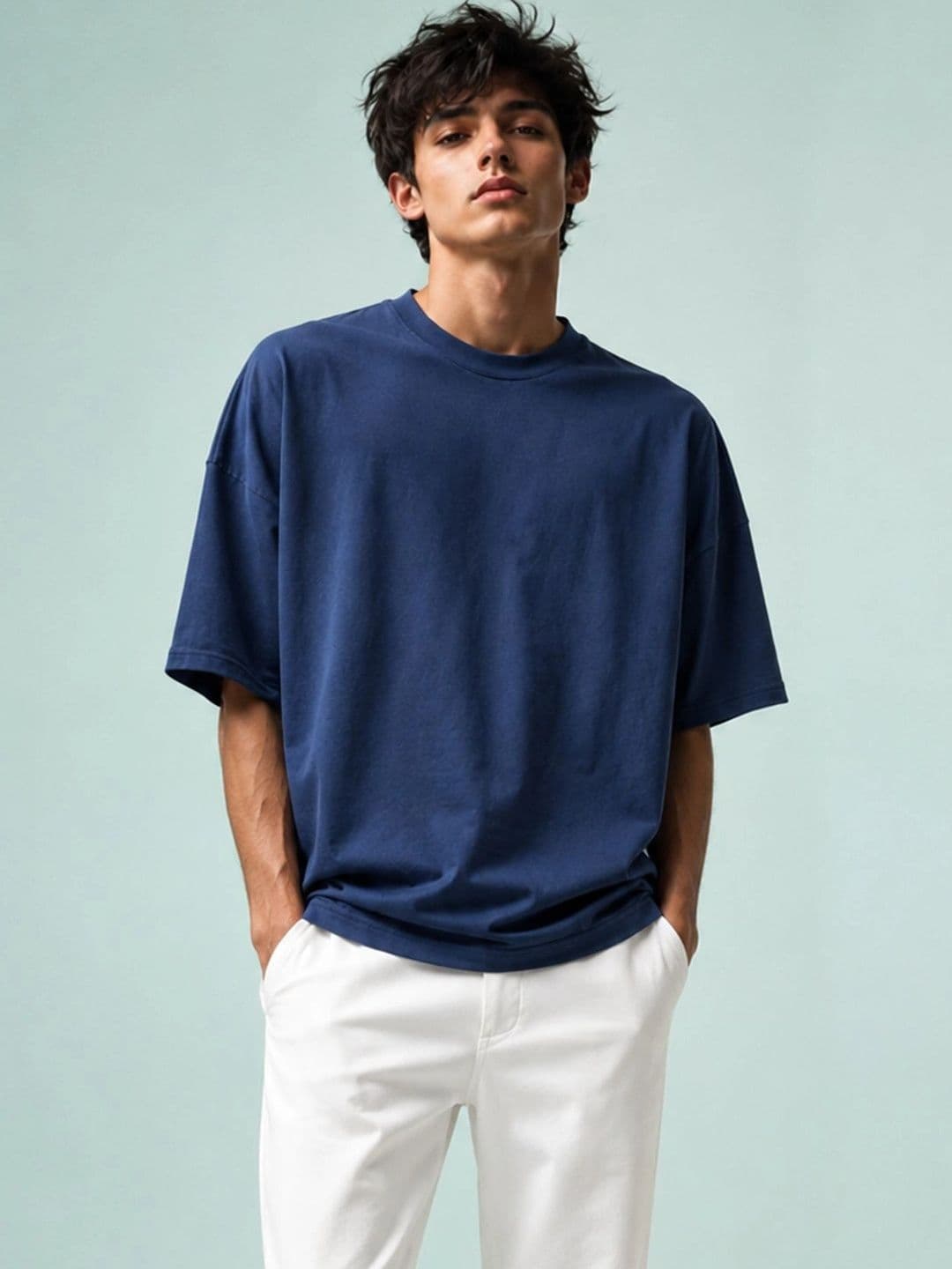 Mast & Harbour Men Oversized T-shirt - view 1