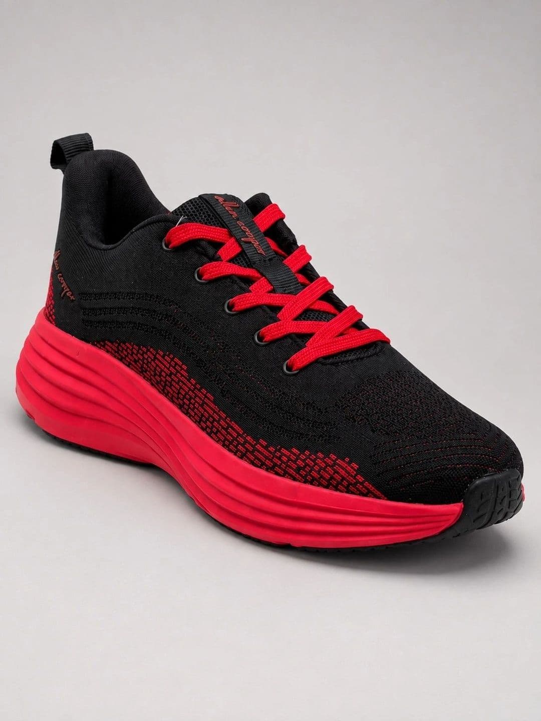 Allen Cooper Men Mesh Running Non-Marking Shoes - view 1