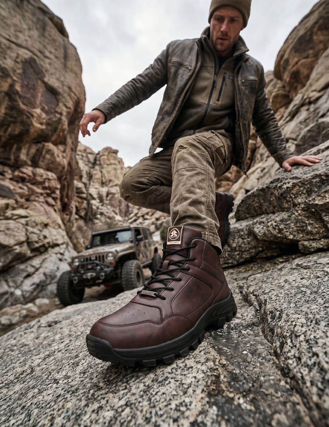 OFF LIMITS Men High-Top Trekking Non-Marking Shoes - view 1