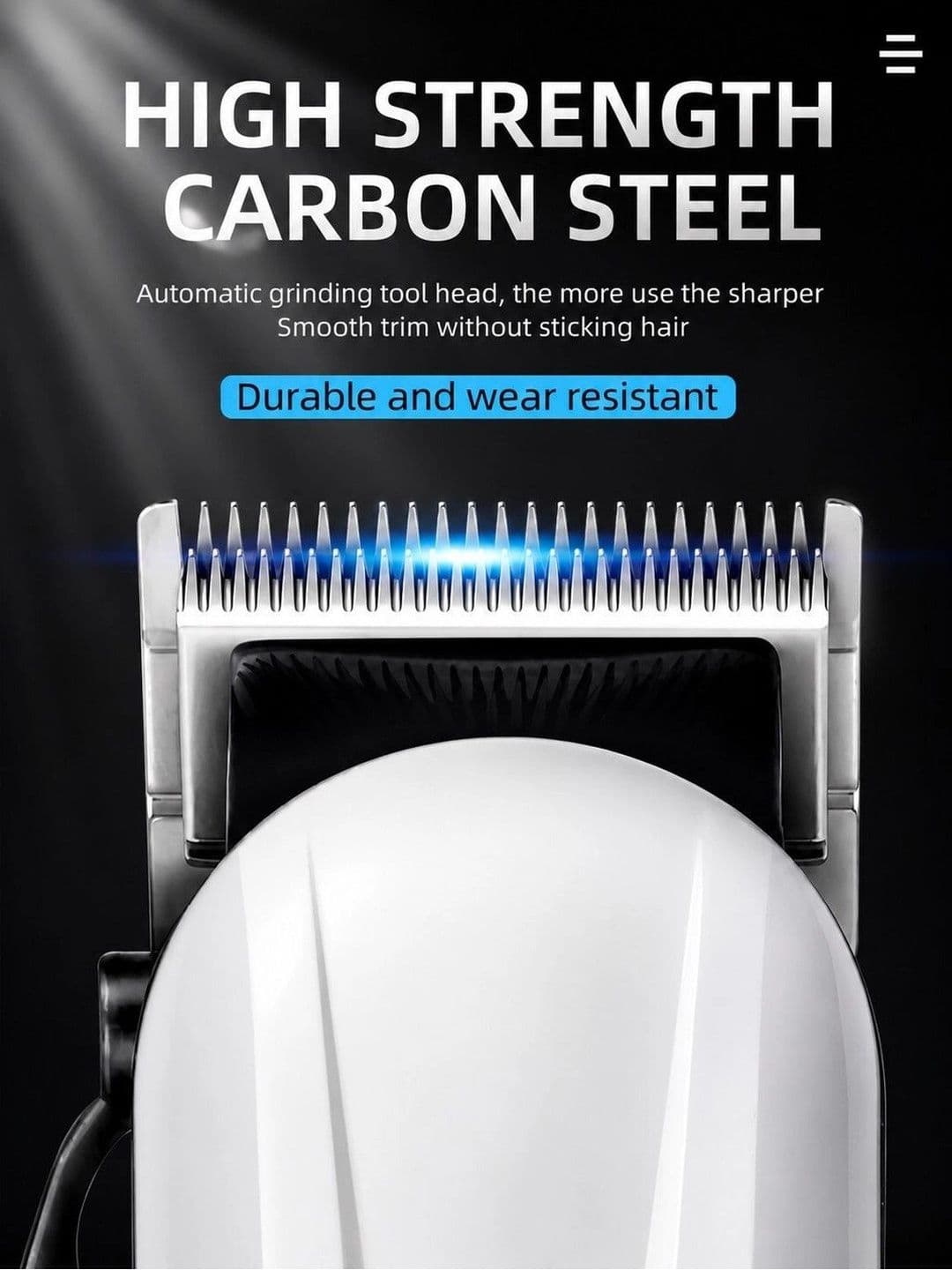 VTHIN Pro-Cut Cordless Hair Clipper with LED Digital Display thumbnail 3