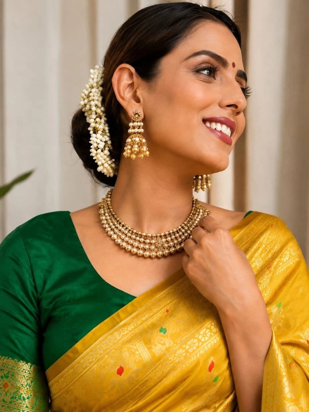 Veera Collection Woven Design Zari Art Silk Designer Banarasi Saree thumbnail 3