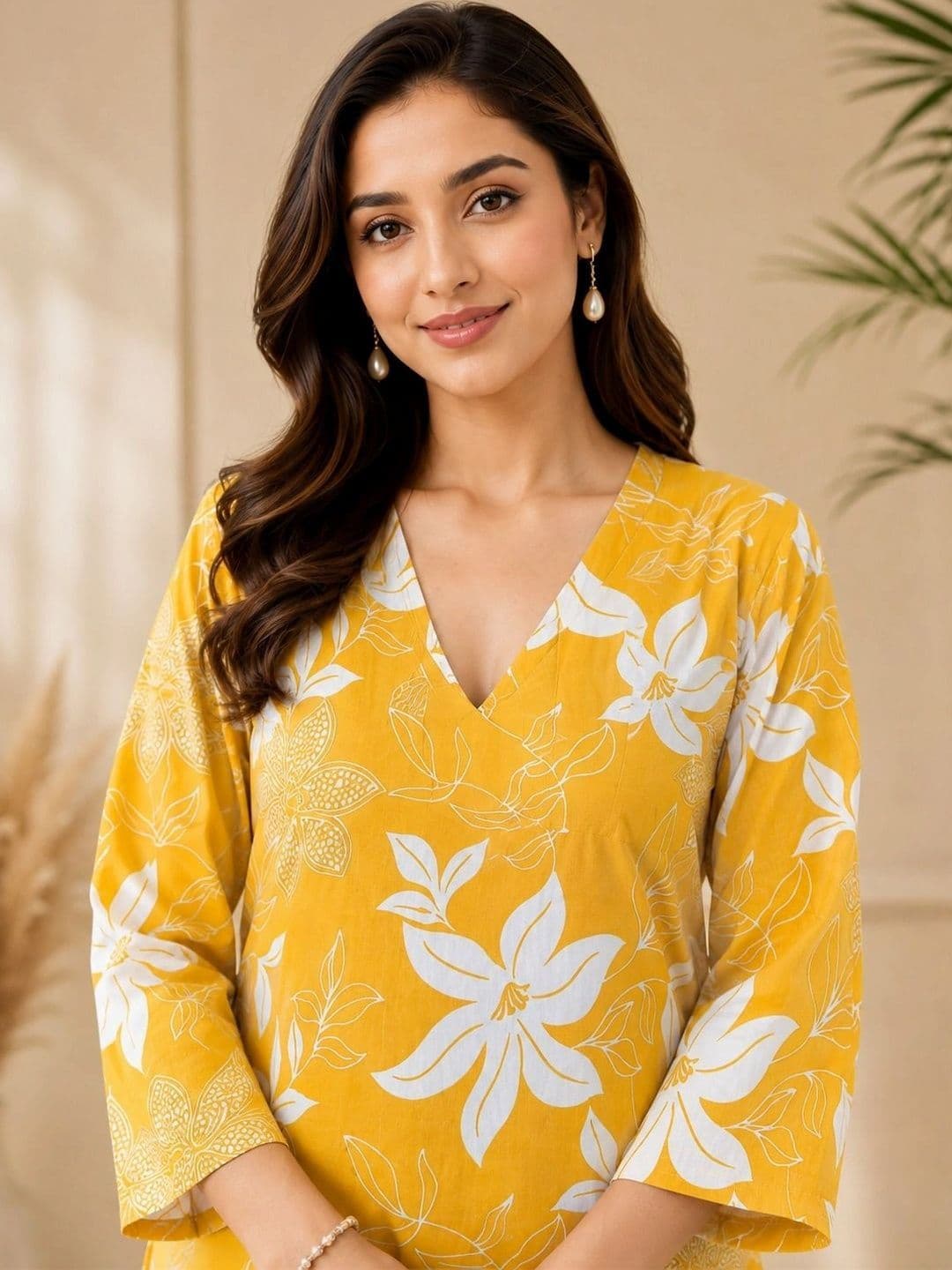 Anouk Women Floral Printed Floral Kurta thumbnail 2