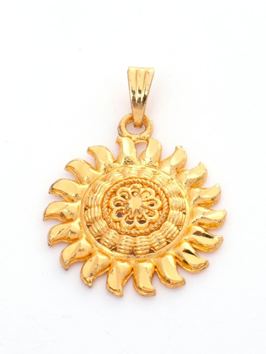 Dency Unisex Brass Gold-Plated Necklace thumbnail 4