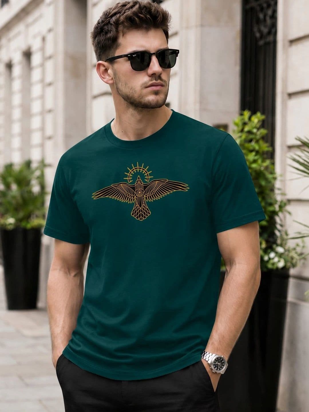 KAJARU Men Printed T-shirt - view 1