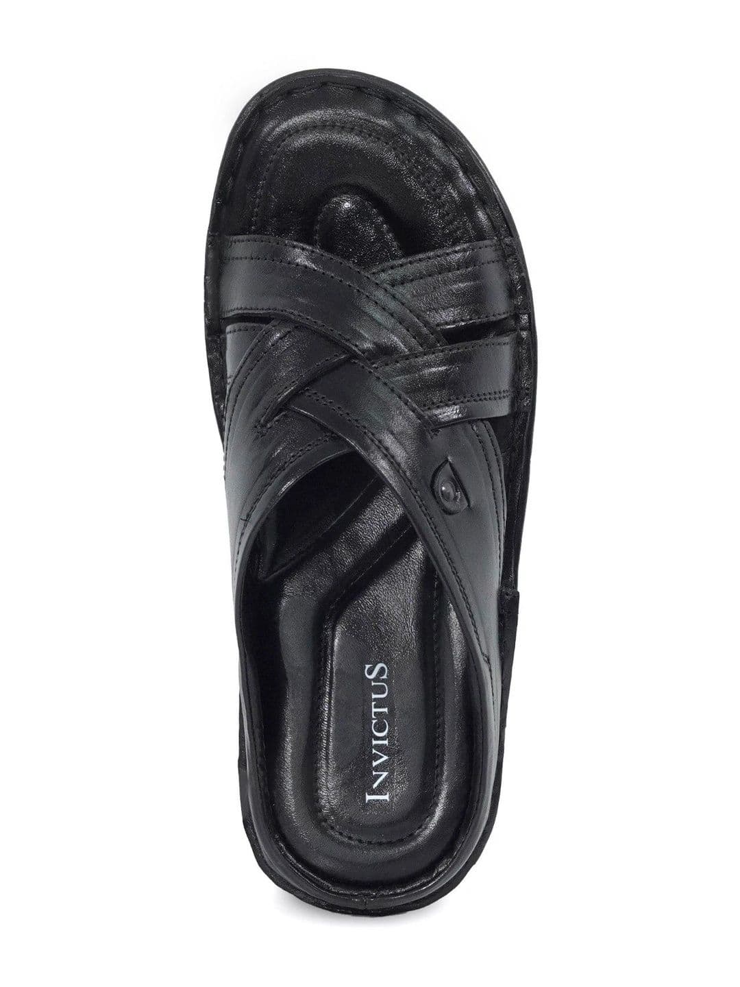 INVICTUS Men Leather Comfort Sandals thumbnail 3