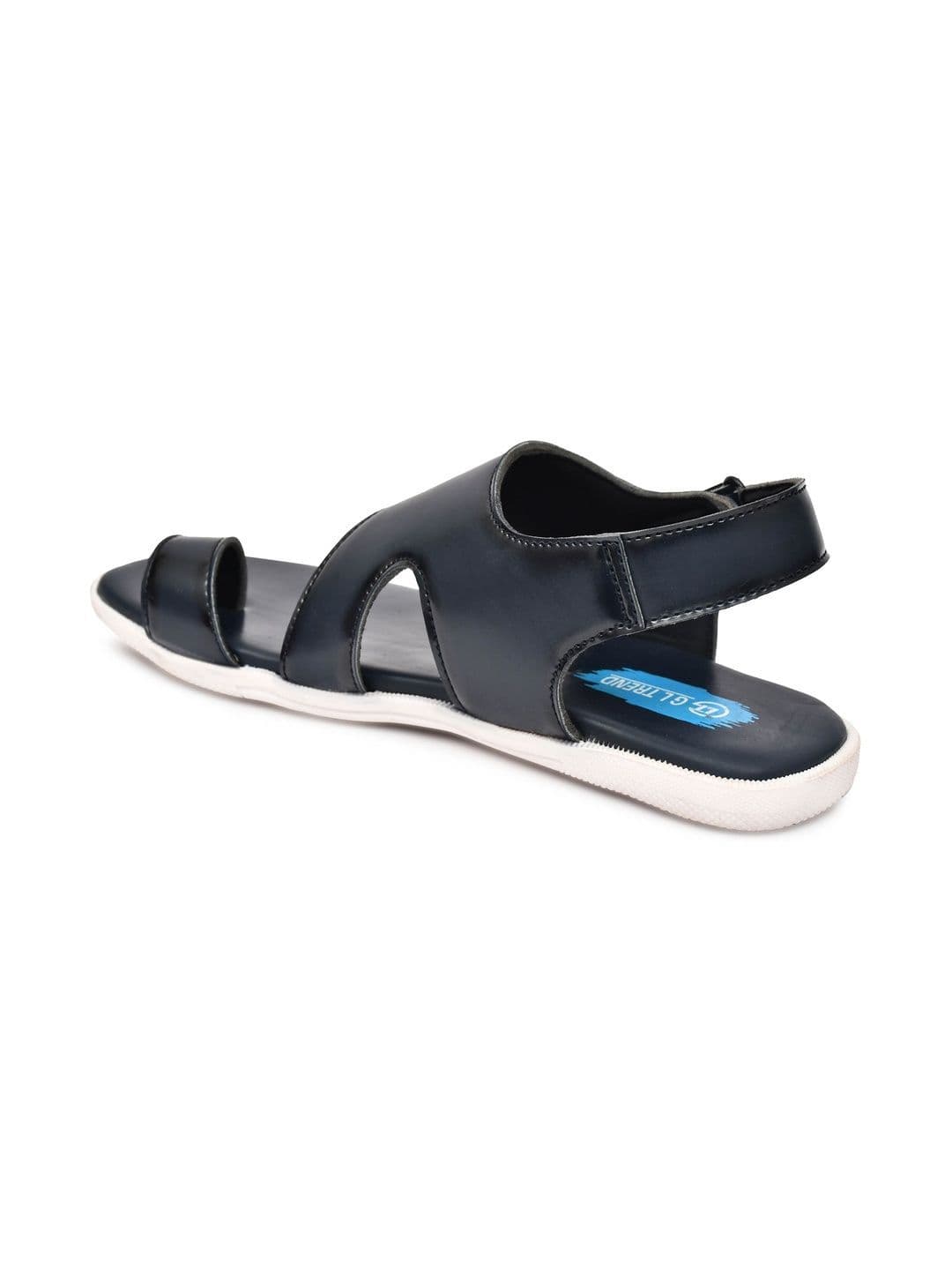 G L Trend Men's Blue Casual Comfort Open Toe Slip-On Sandals thumbnail 3