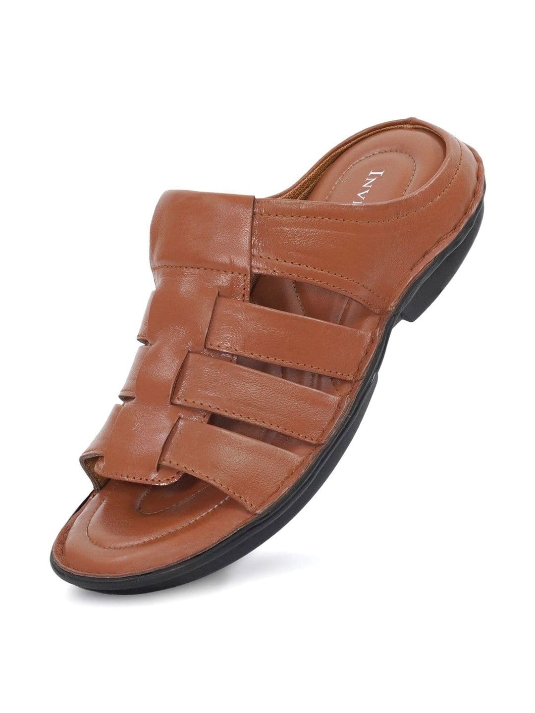 INVICTUS Men Leather Shoe-Style Sandals thumbnail 5